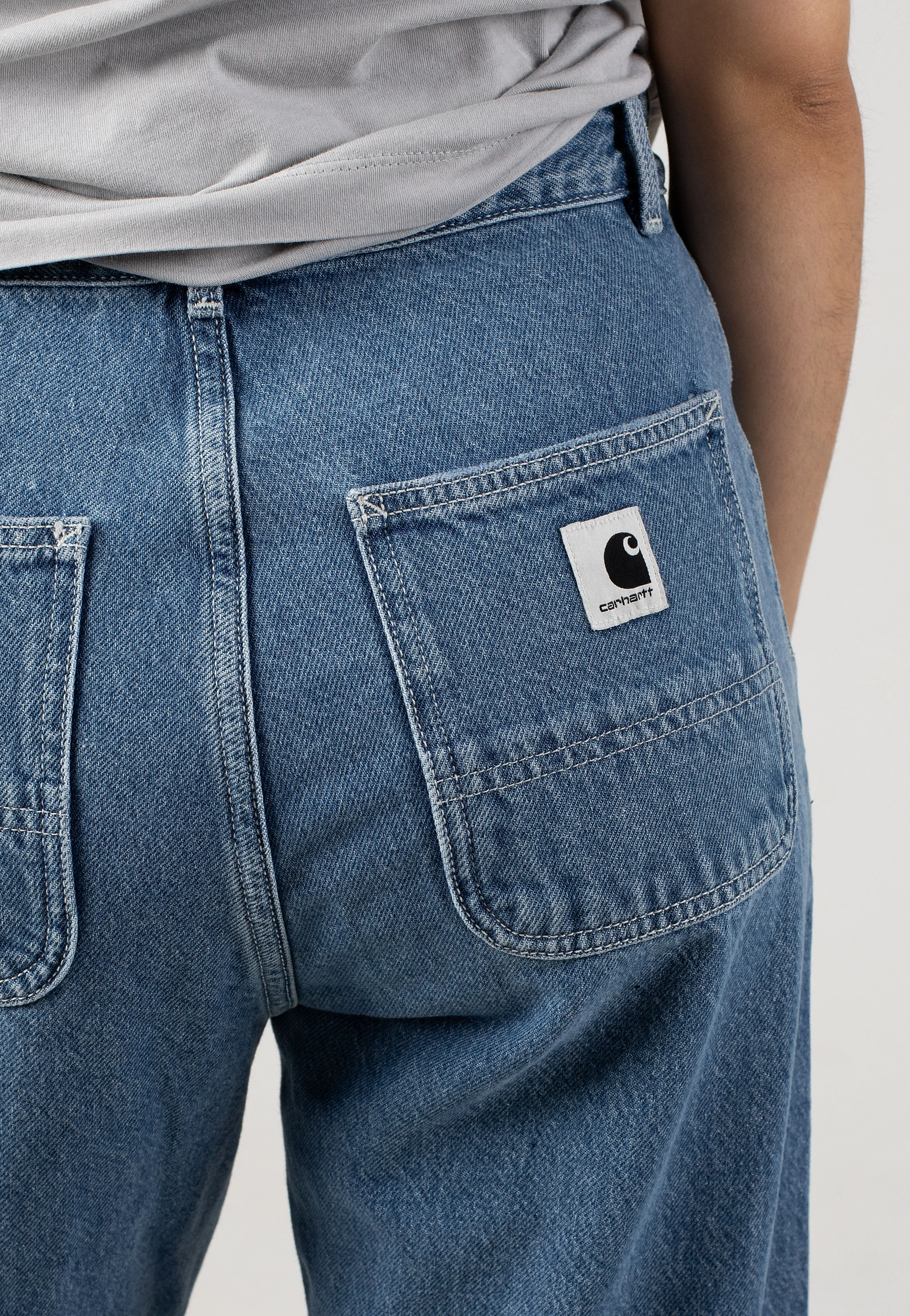 Quality Feel Carhartt WIP - W' Simple Heavy Stone Wash Blue - Jeans