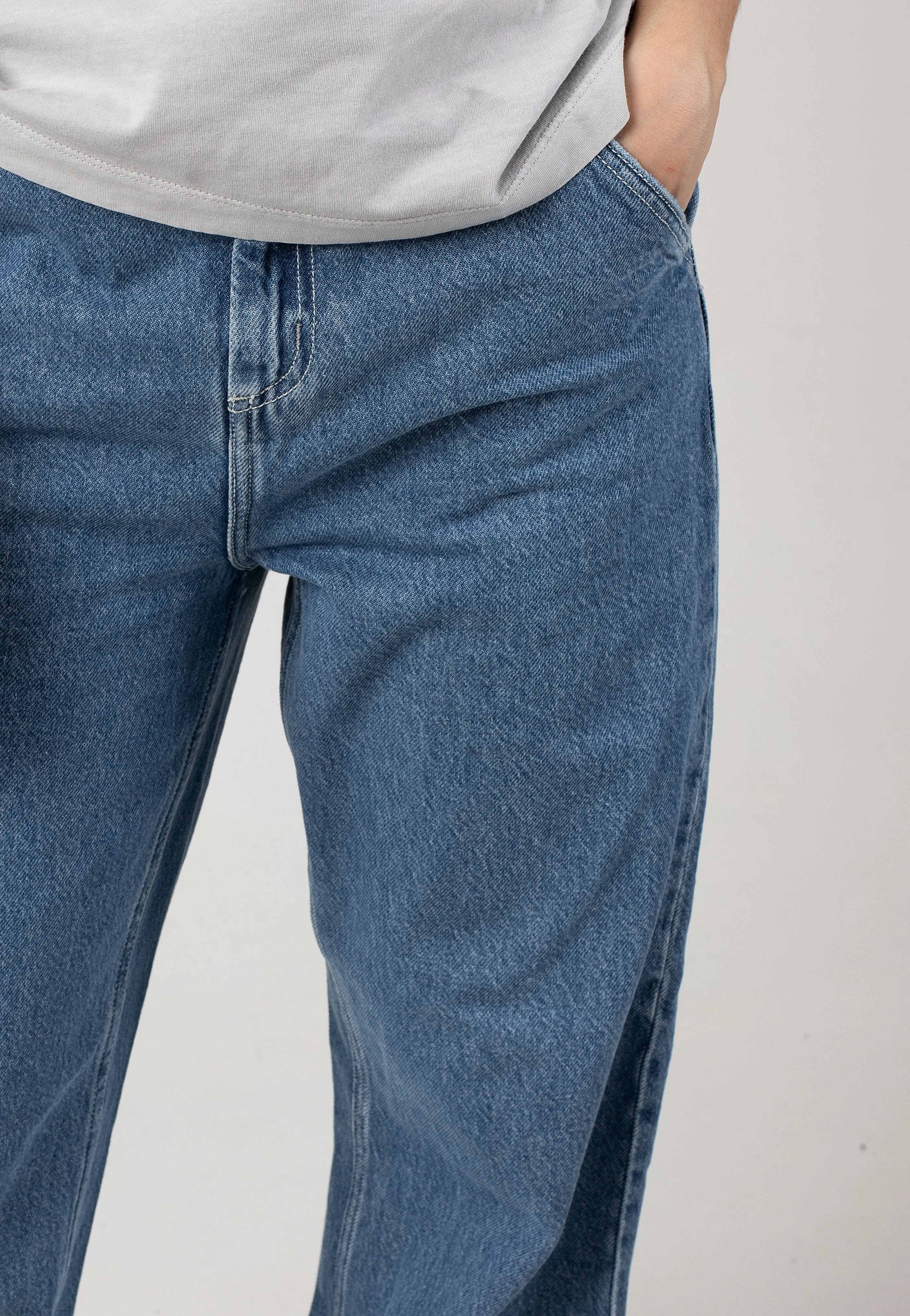Quality Feel Carhartt WIP - W' Simple Heavy Stone Wash Blue - Jeans