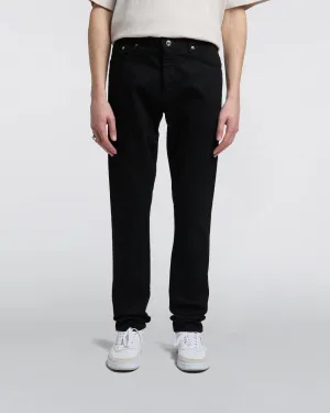 Edwin Made In Japan Slim Tapered Mens Jeans - 12.5oz Kaihara Black x Black Stretch Denim / Black Rinsed | Edwin Jeans | JEANSTORE