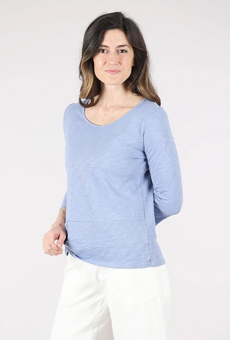Quick Cool Fit Cotton Pebble Side Twist Top, Rain