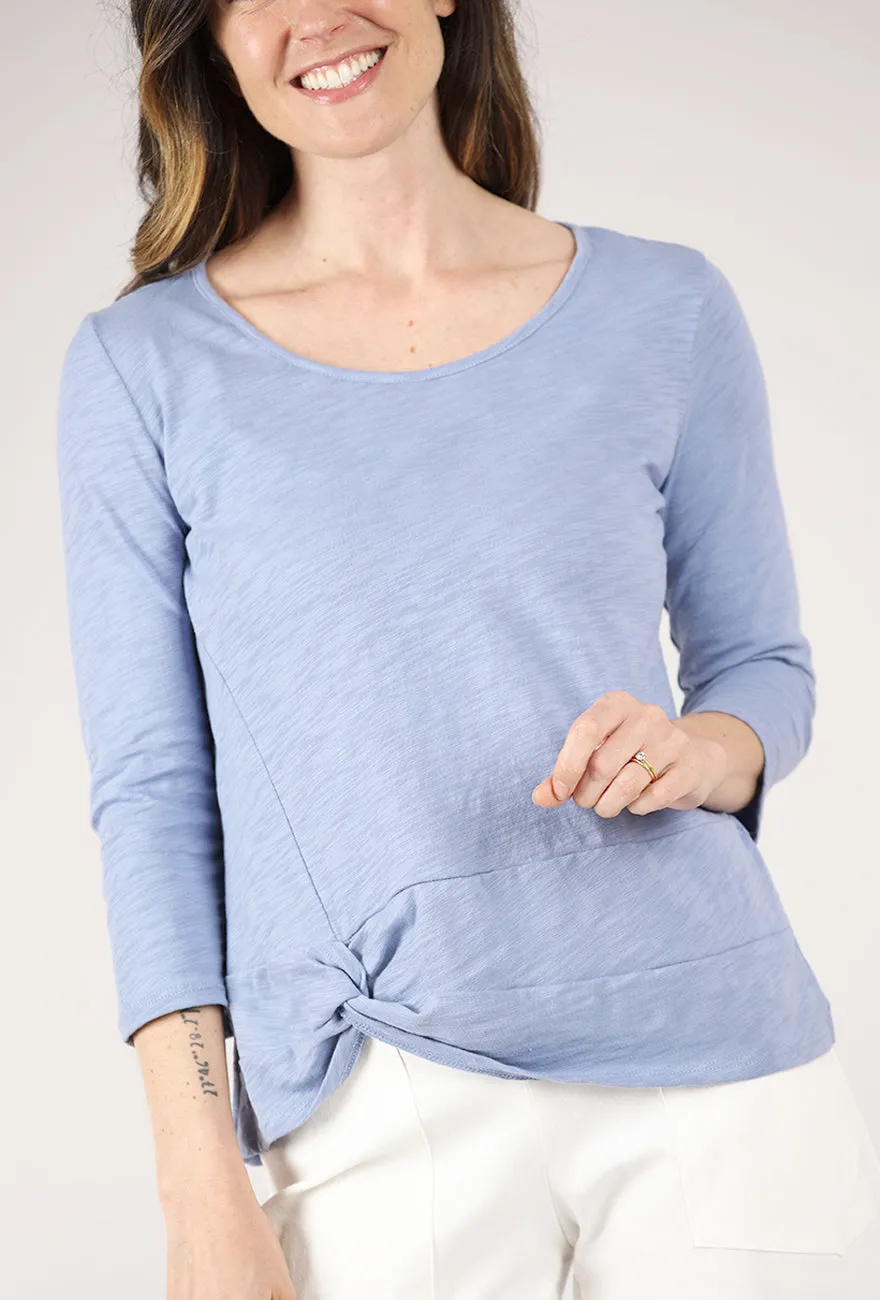 Quick Cool Fit Cotton Pebble Side Twist Top, Rain