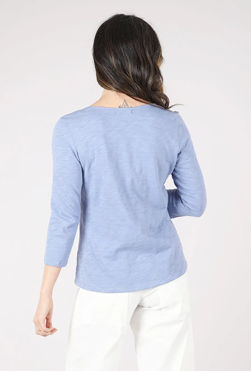 Quick Cool Fit Cotton Pebble Side Twist Top, Rain