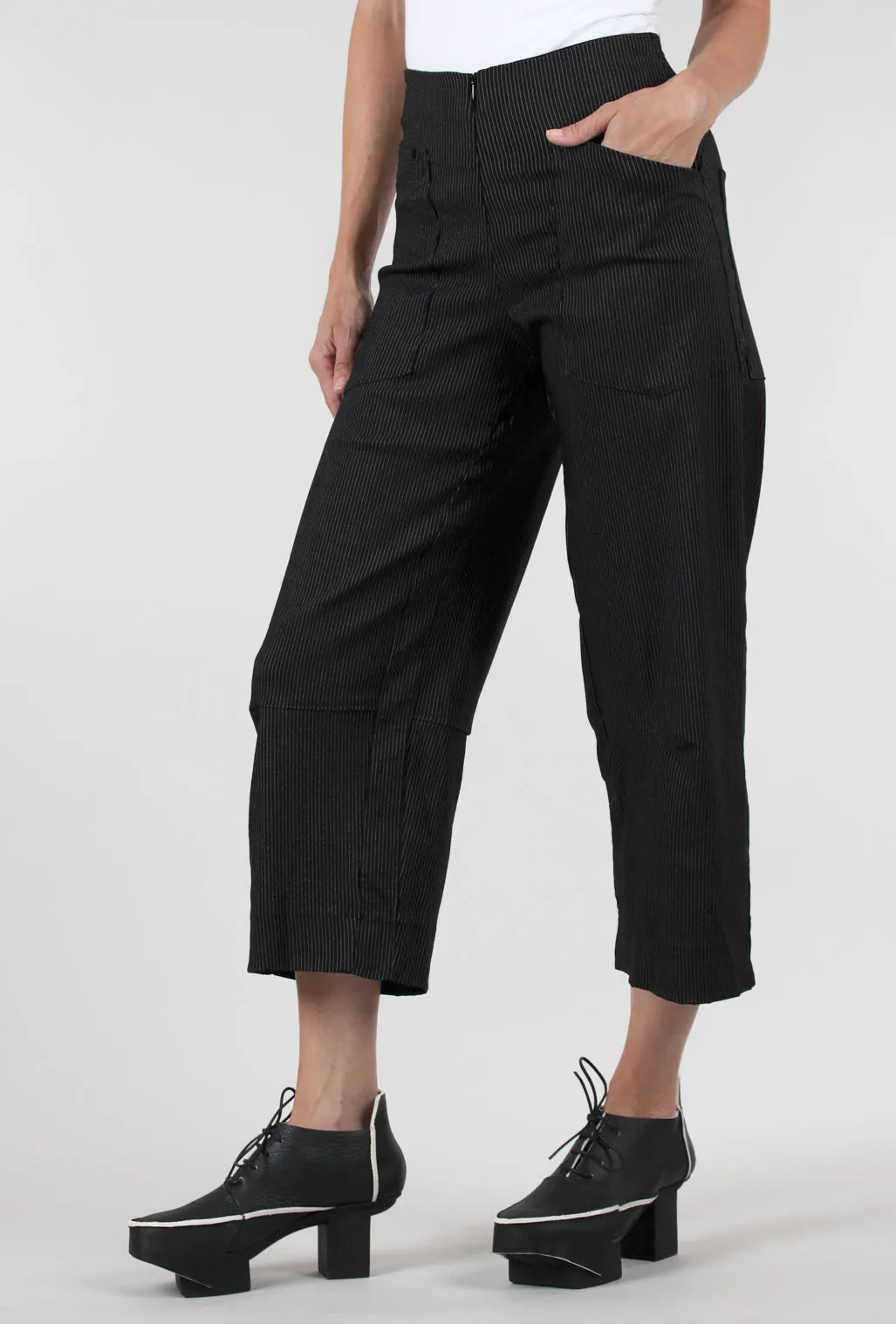 quick dry Rimini Pant, Black Stripe