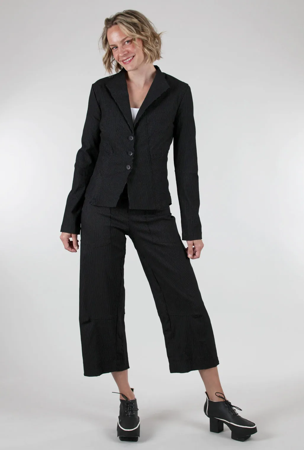 quick dry Rimini Pant, Black Stripe