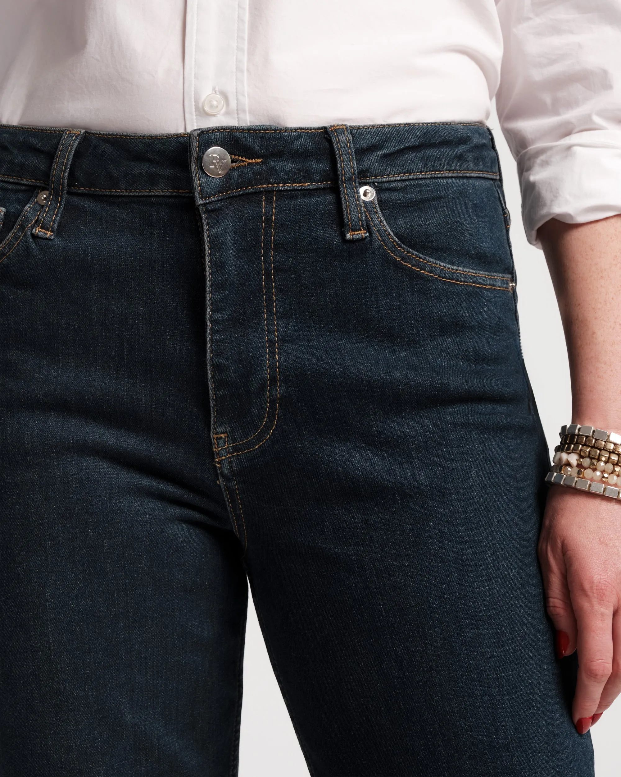 quick dry Smarty Cuffed Jean - Denim