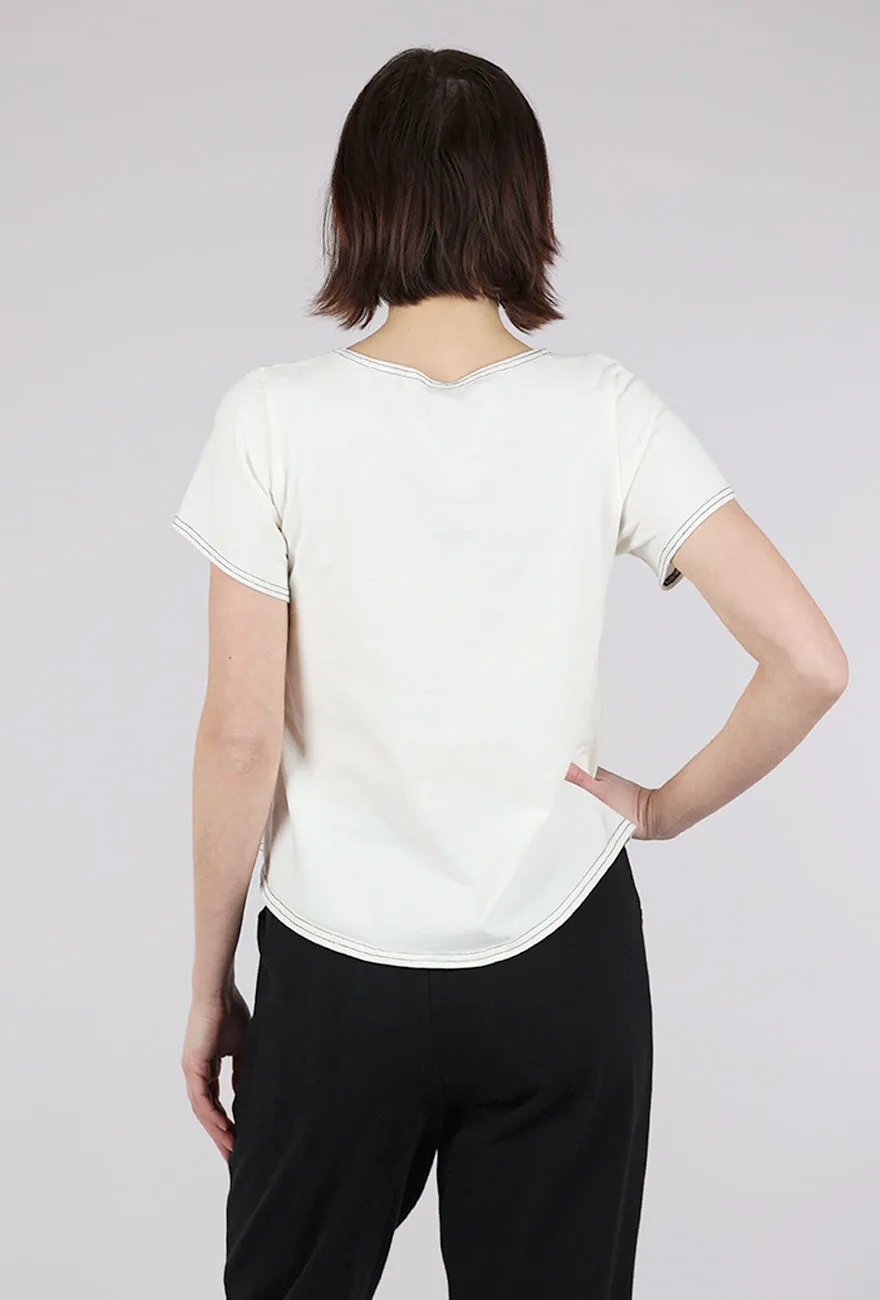Quick Wear Graphic Spring Tee, Natural
