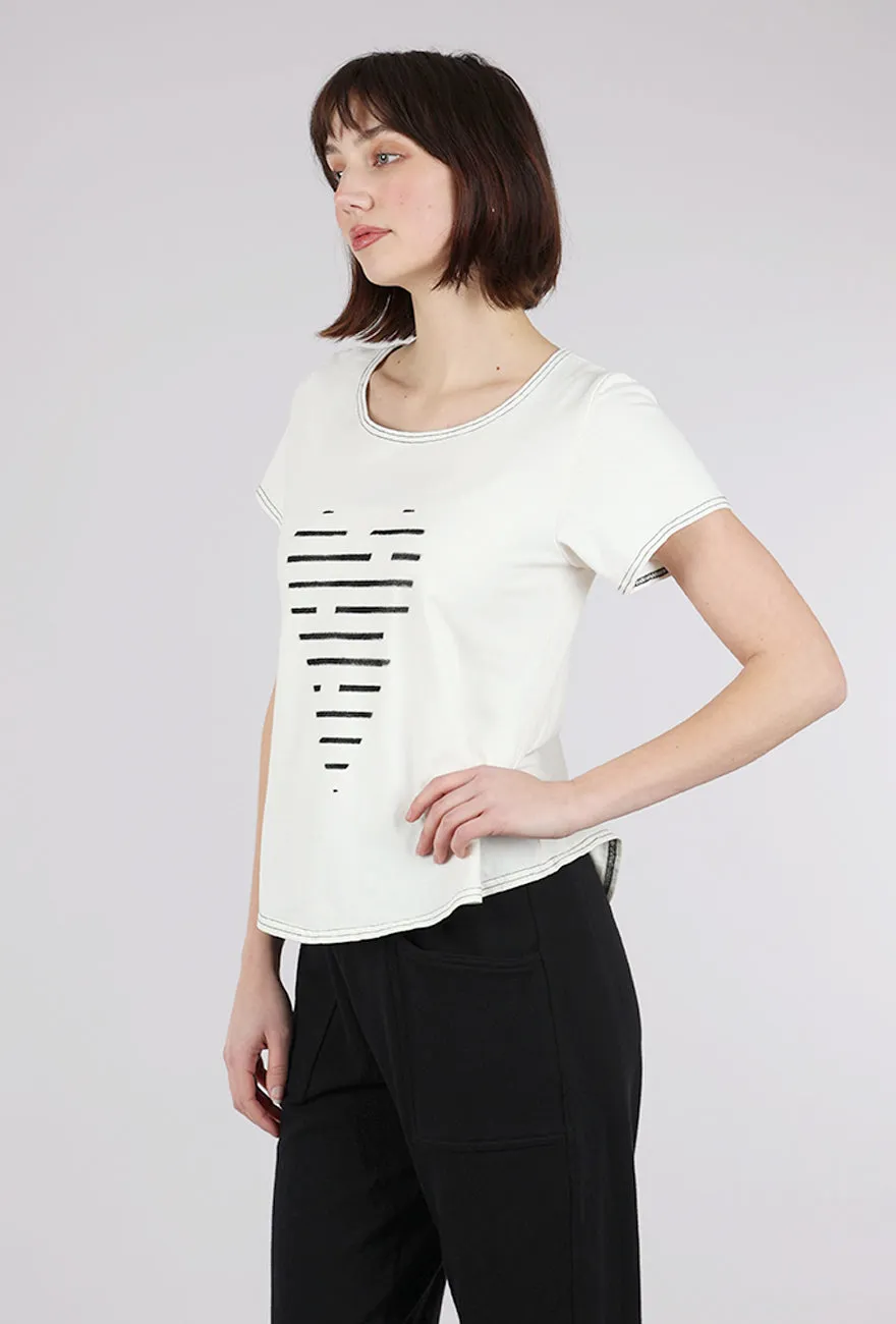 Quick Wear Graphic Spring Tee, Natural