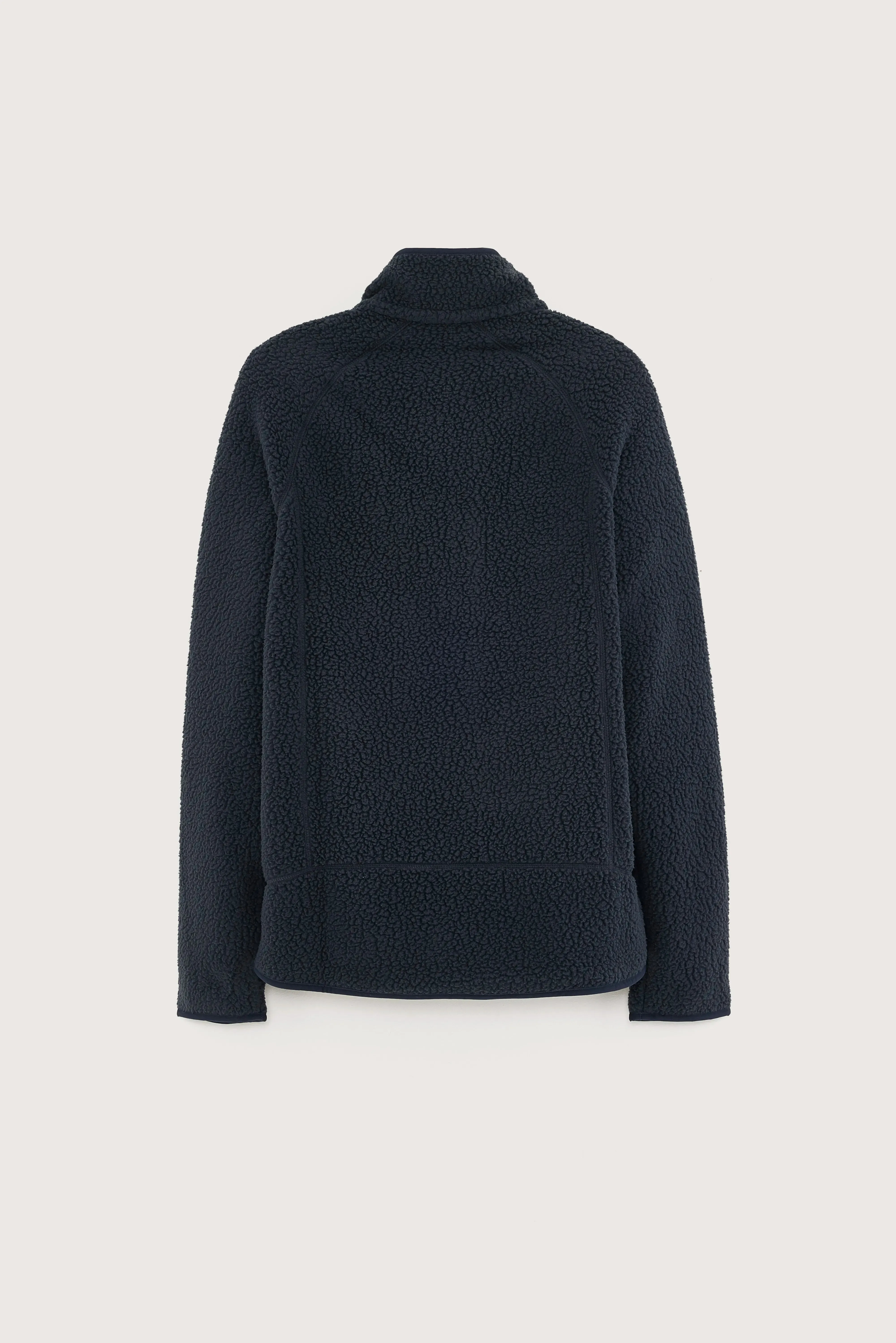 Recycled fabric Men's Retro Pile Fleece Jacket (242 / M / BLUE)
