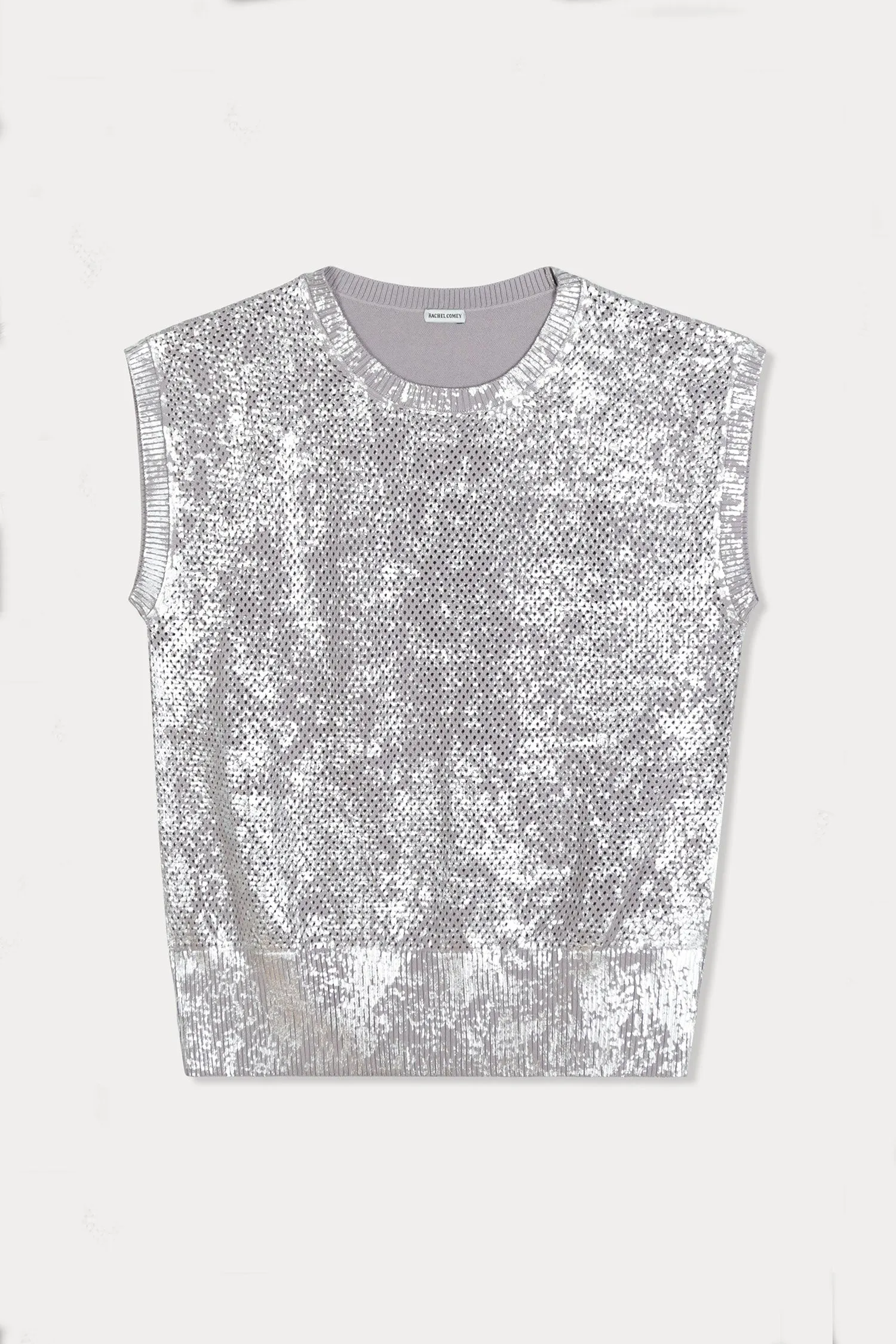 Reis Silver Vest Flattering Cut