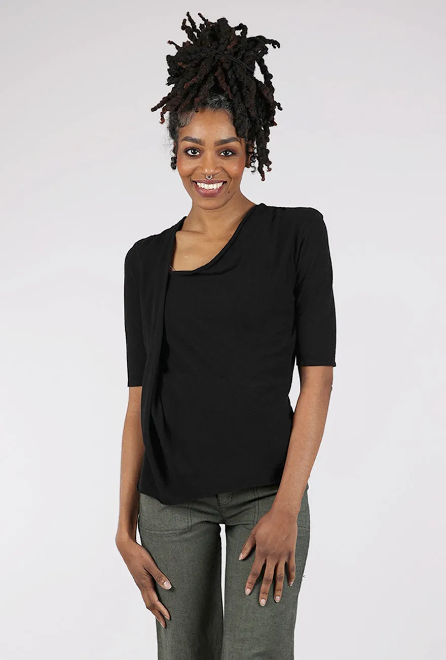 slim fit Easy-Going Style Gres Tee, Black