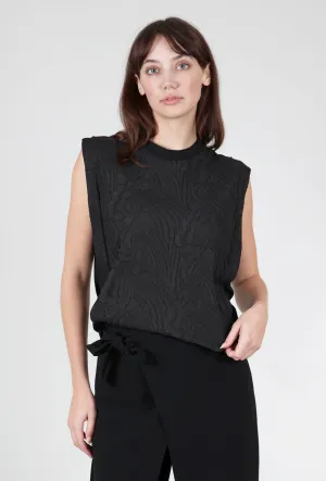 After the Storm Top, Black Neutral Color Cool and Relaxed