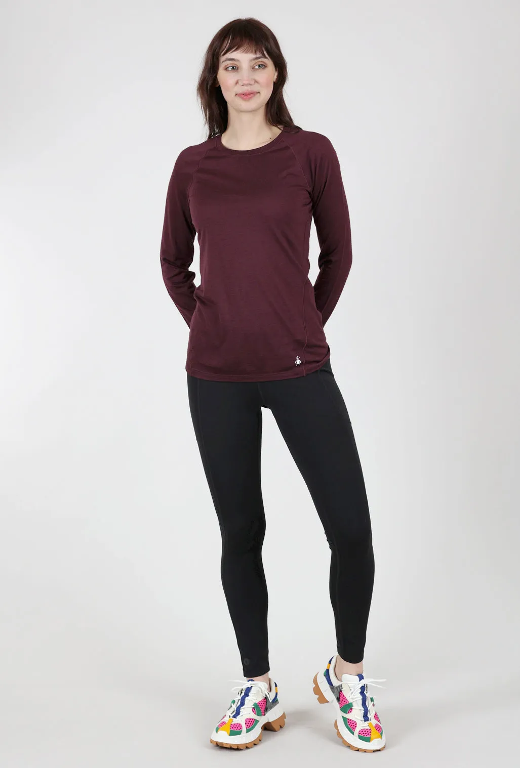 Relaxed Comfort Classic All-Season Merino Base Layer, Eggplant