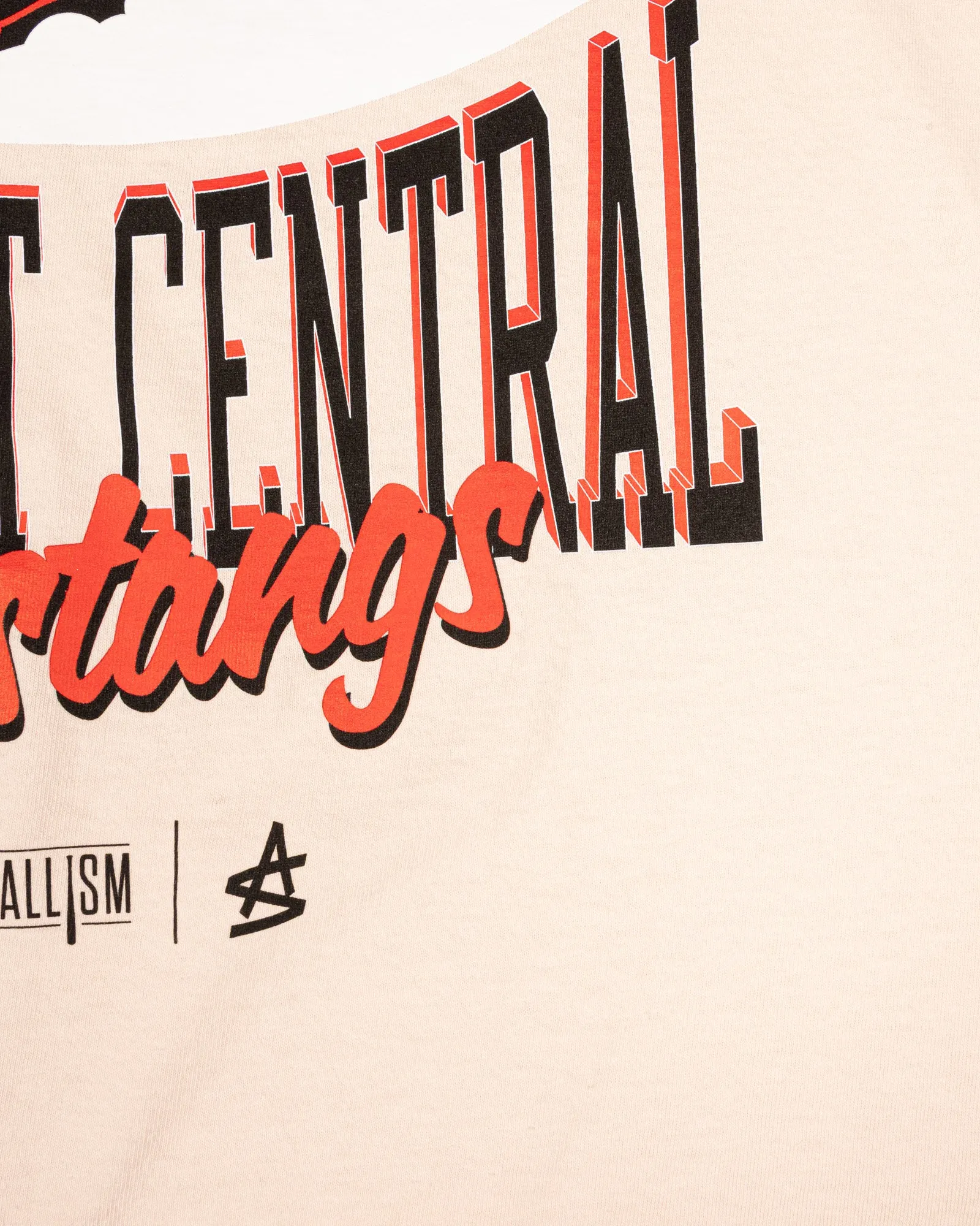 Relaxed Comfort Tennessee Catholic Baptist Central Relaxed Fit T-Shirt (Pink) - Baseballism x Austin Schultz