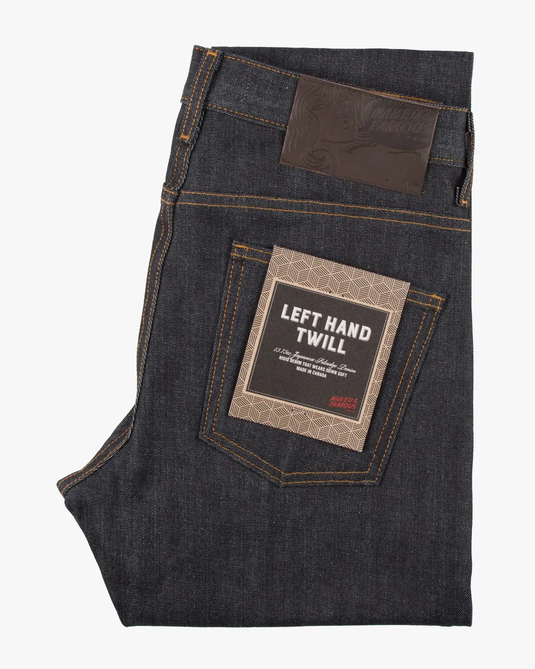 Naked & Famous Denim Super Guy Skinny Mens Jeans - Left Hand Twill Selvedge | Naked & Famous Denim Jeans | JEANSTORE