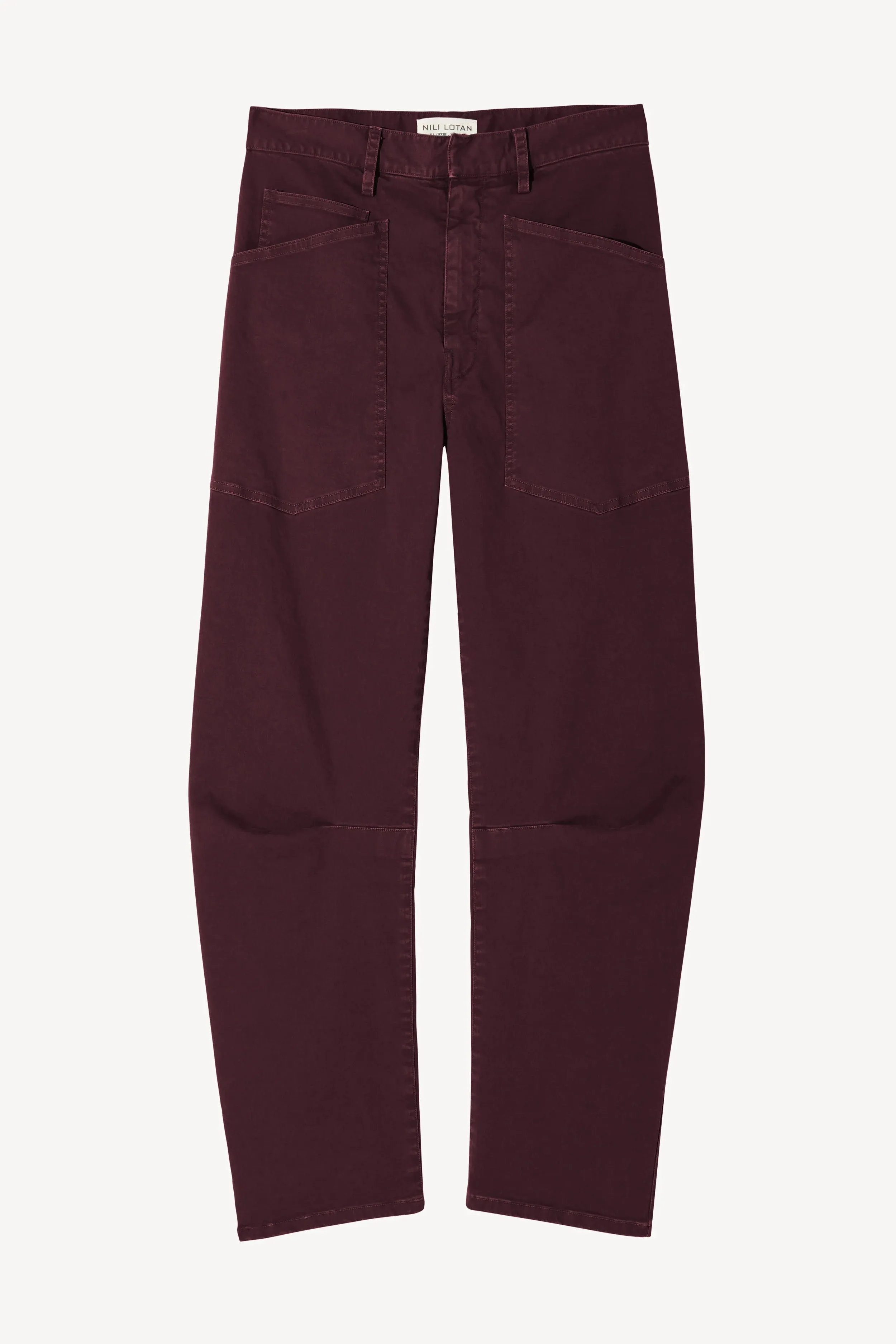 Relaxed Feel Shon Oxblood Pant