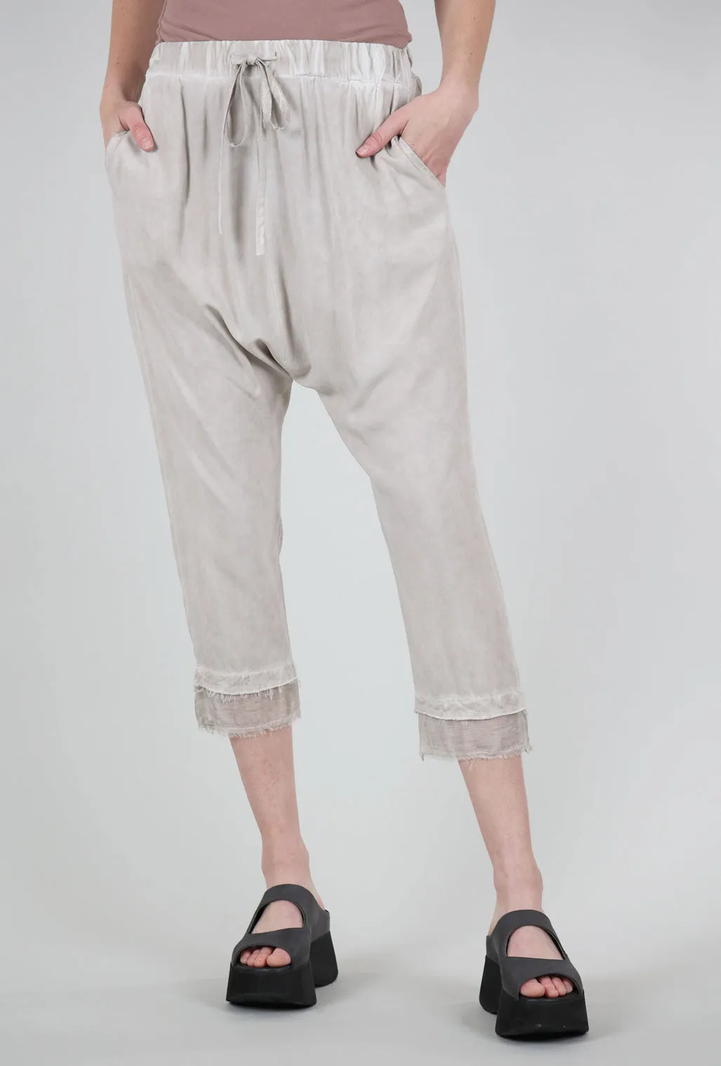 Active Lifestyle All Time Use Silky Extended Rise Pant, Ivory