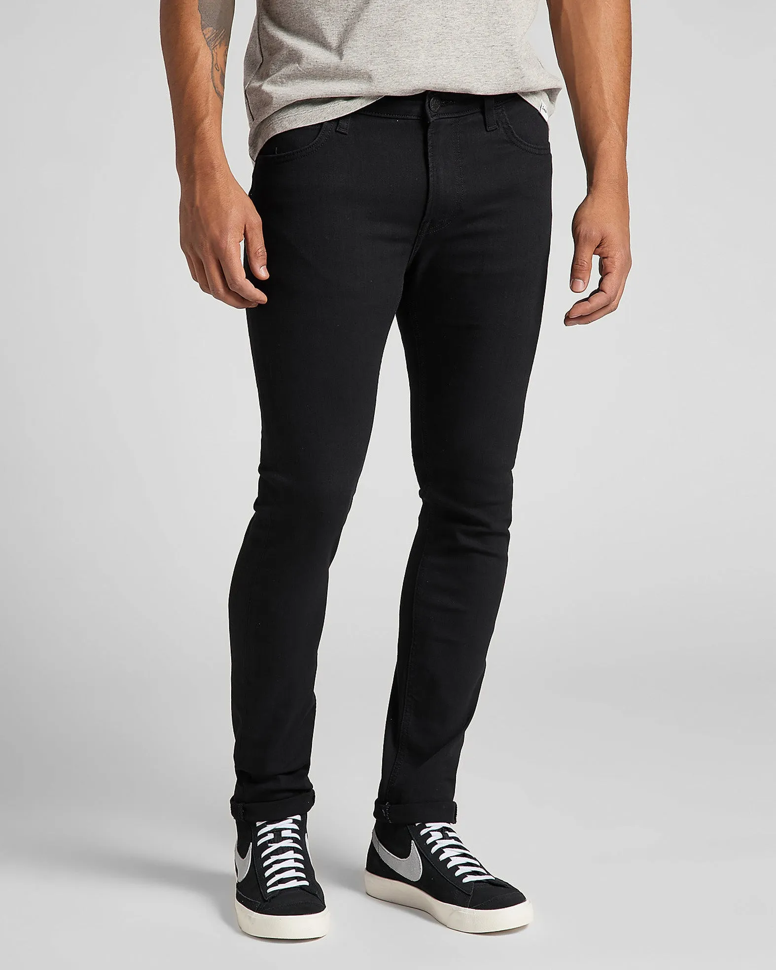 Lee Malone Skinny Fit Mens Jeans - Black Rinse | Lee Jeans | JEANSTORE