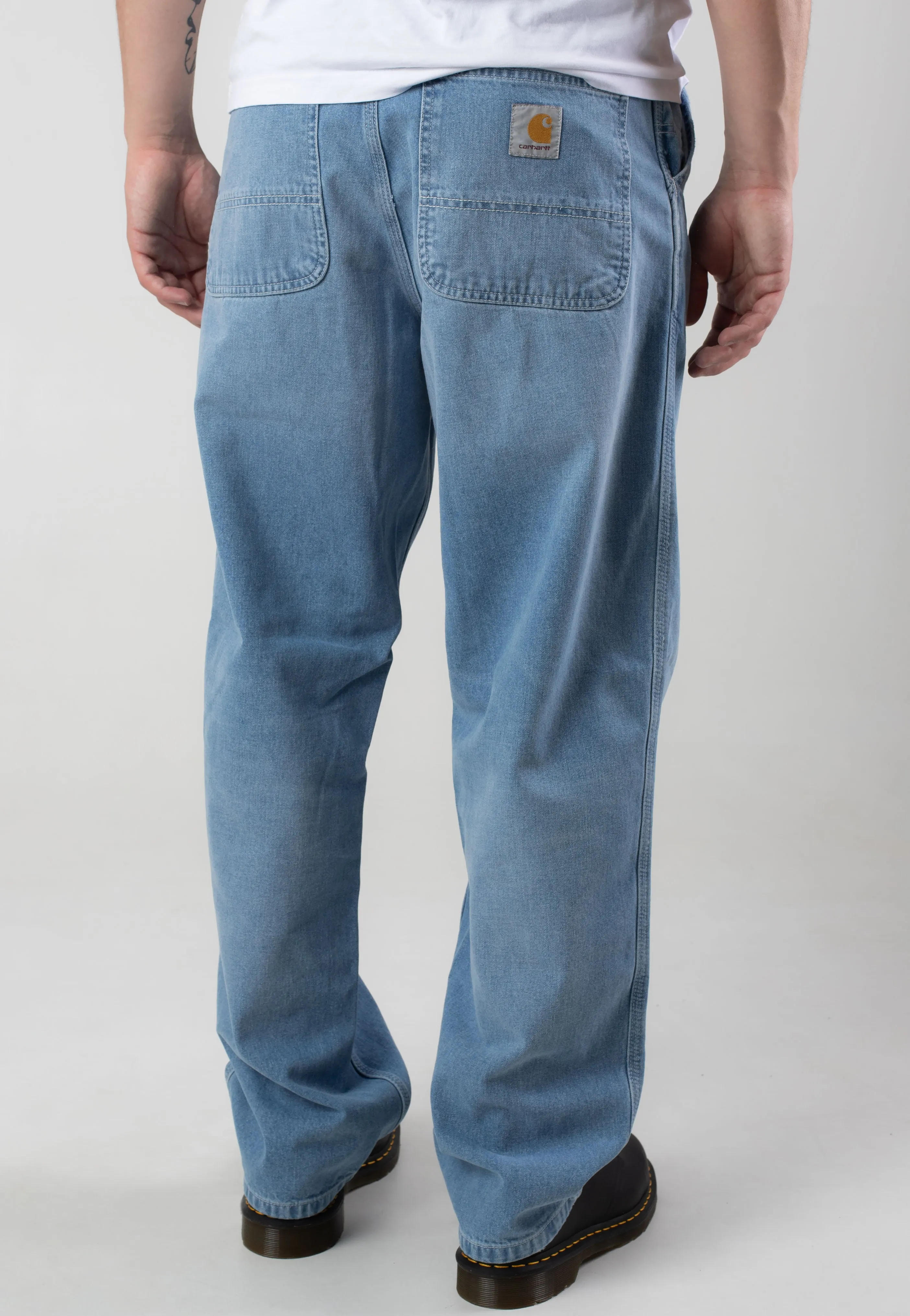 Relaxed Style Carhartt WIP - Simple Blue Light True Washed - Pants