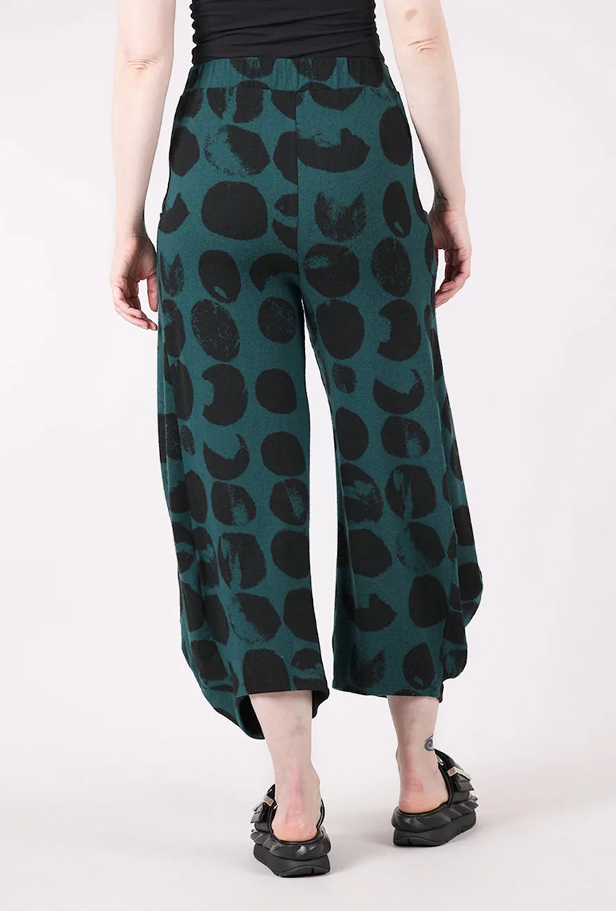 Relaxed Waist Jade Pant, Peacock