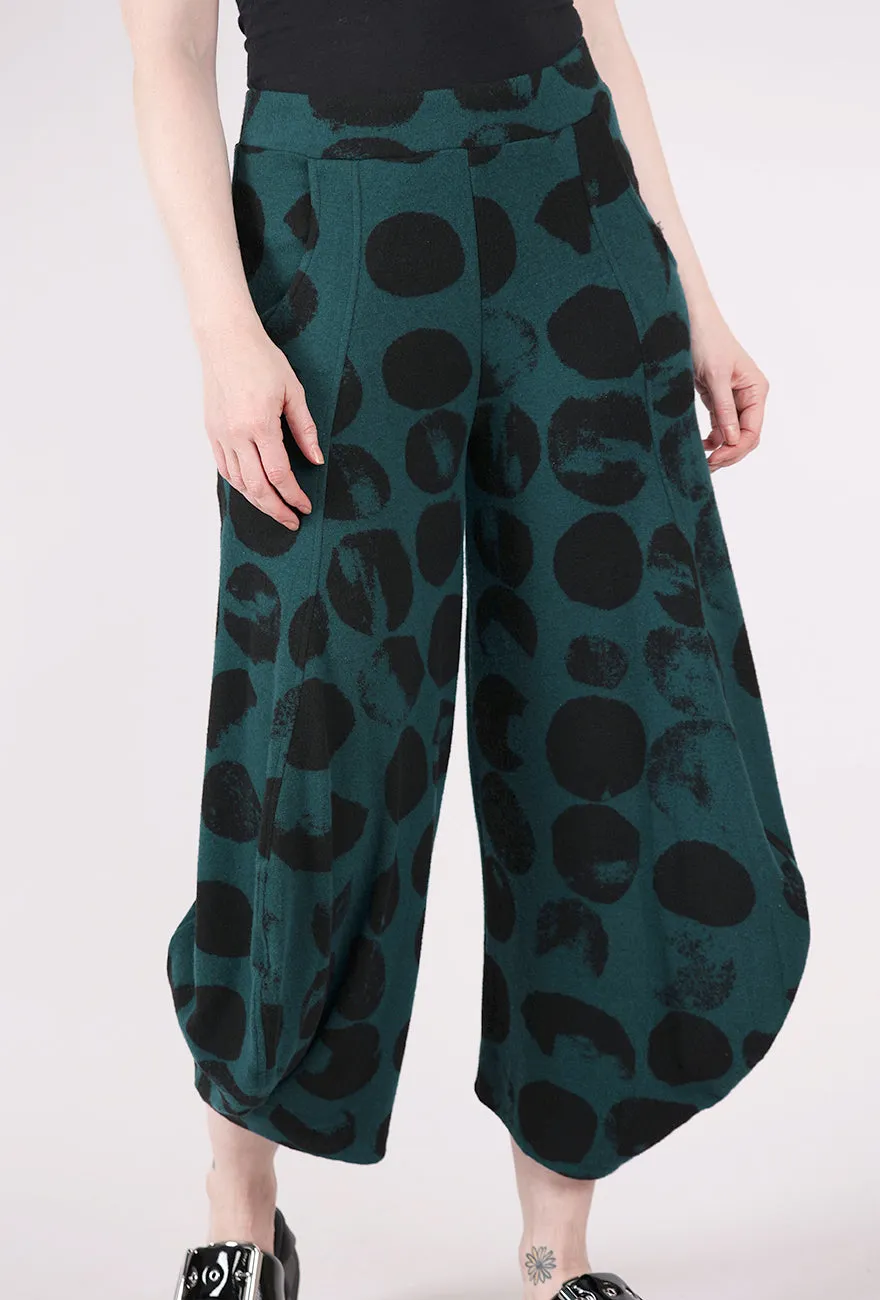 Relaxed Waist Jade Pant, Peacock