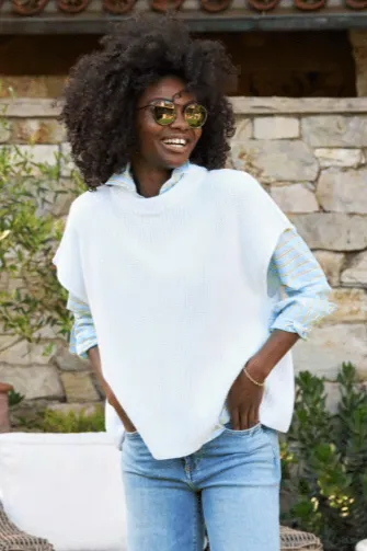 Relaxed Warmth Montecito White Vest