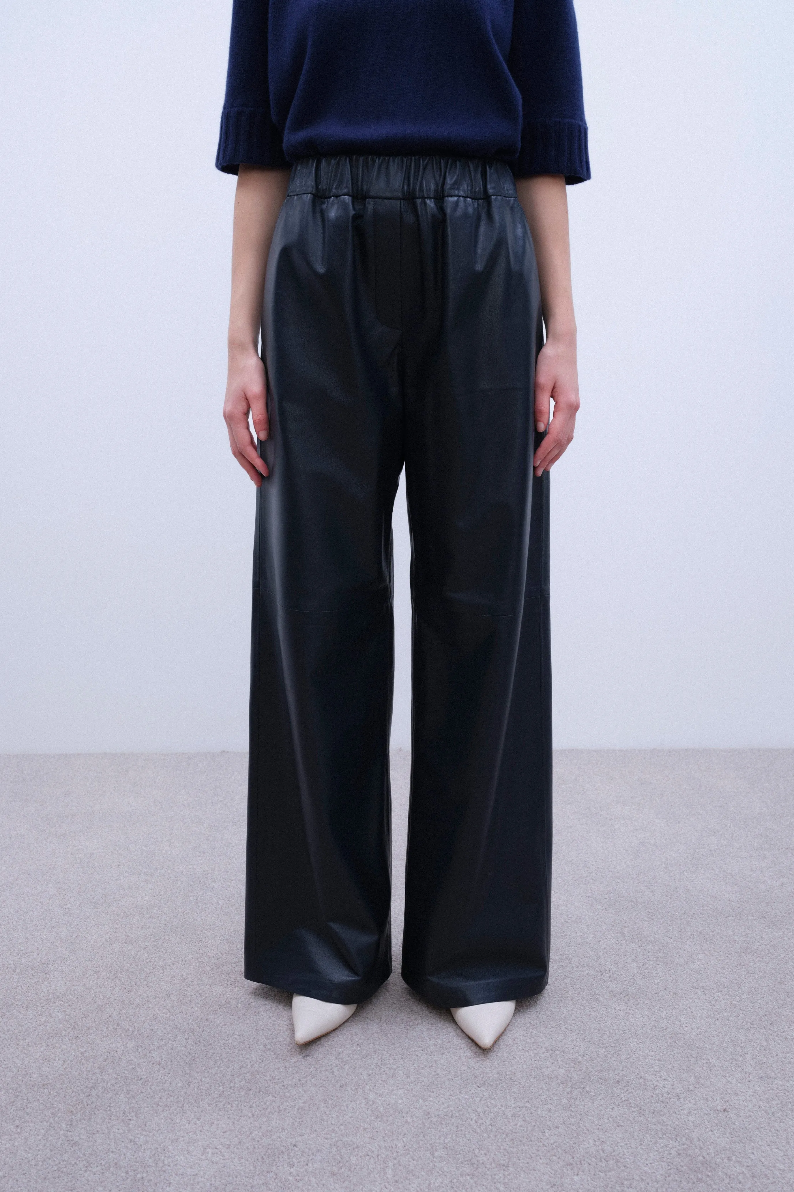 Solia Night Leather Trouser Flexible Piece Festival Outfit Professional Wear