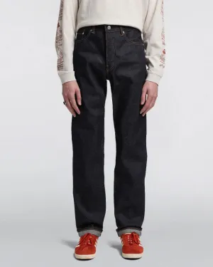 Edwin Made In Japan Regular Straight Mens Jeans - 13.5oz Kaihara Dark Pure Indigo Rainbow Selvage Denim / Blue Unwashed | Edwin Jeans | JEANSTORE