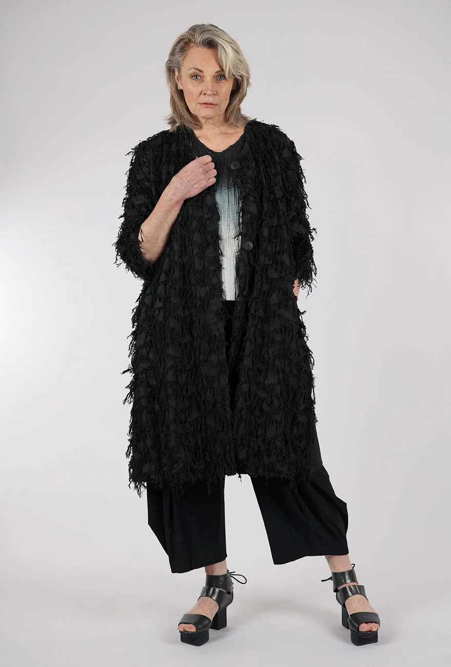Reliable Warmth Piece of Art Topper, Black