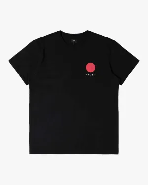 Edwin Japanese Sun Tee - Black | Edwin T Shirts | JEANSTORE