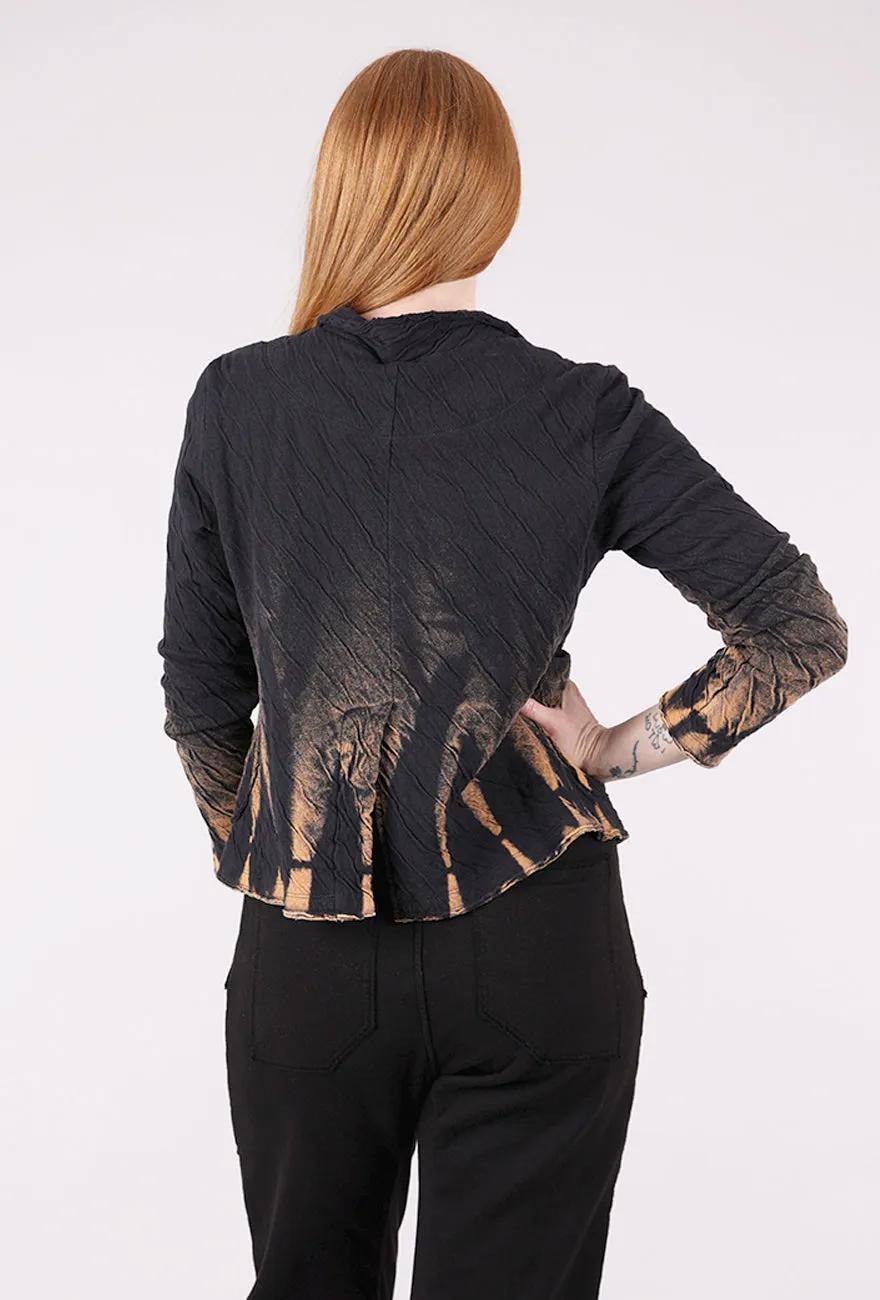 Reverse Dye Blazer, Black/Ember Heat Lock