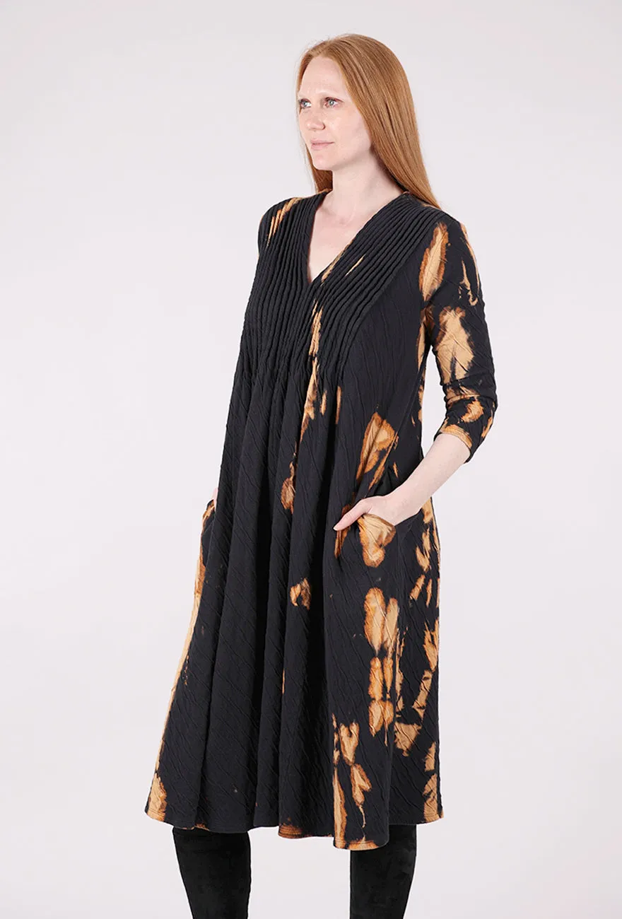 Reverse Dye Lady Dress, Black/Ember Premium Apparel