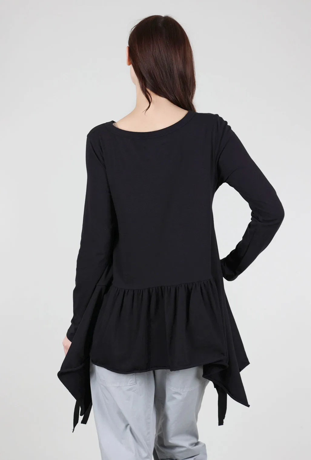 Ribbon Shirt, Black Vibrant Colors
