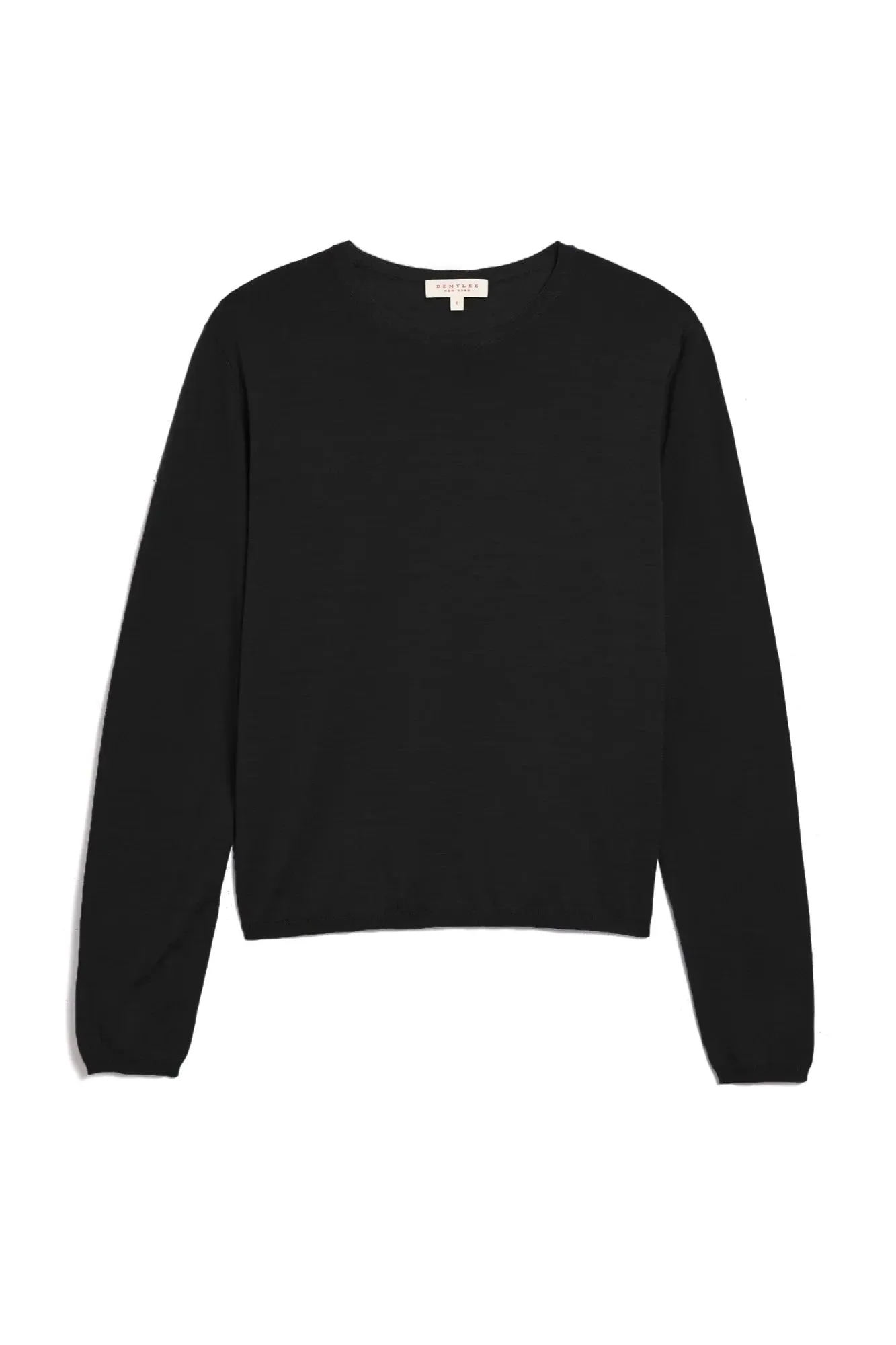 Riley Black Cotton Sweater Weekend Core