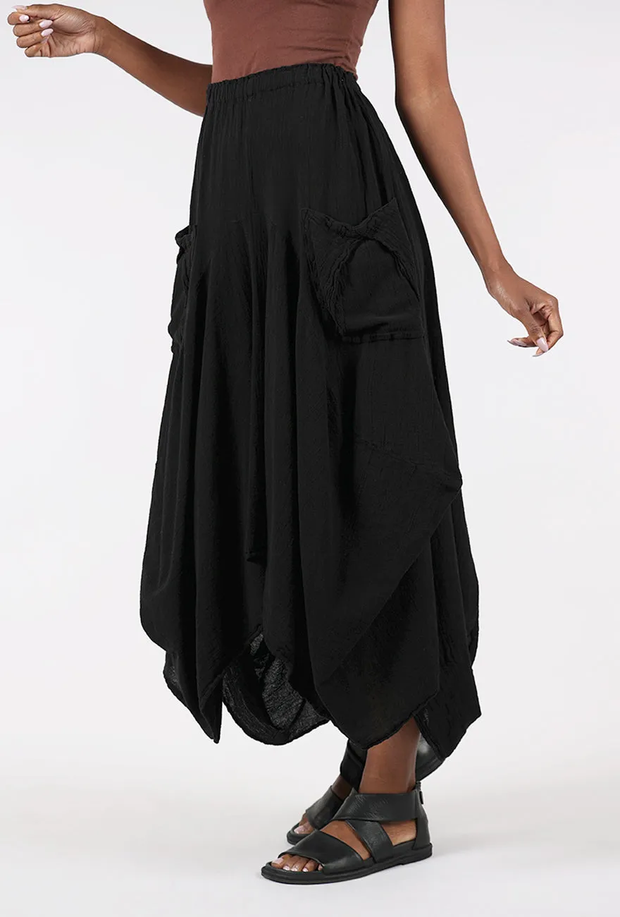 Robin Skirt, Black Lightweight Feel