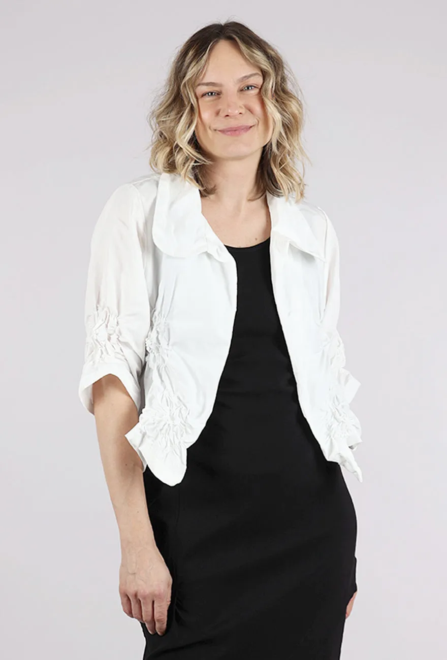 Weekday Street Look Romina Jacket, Blanco White
