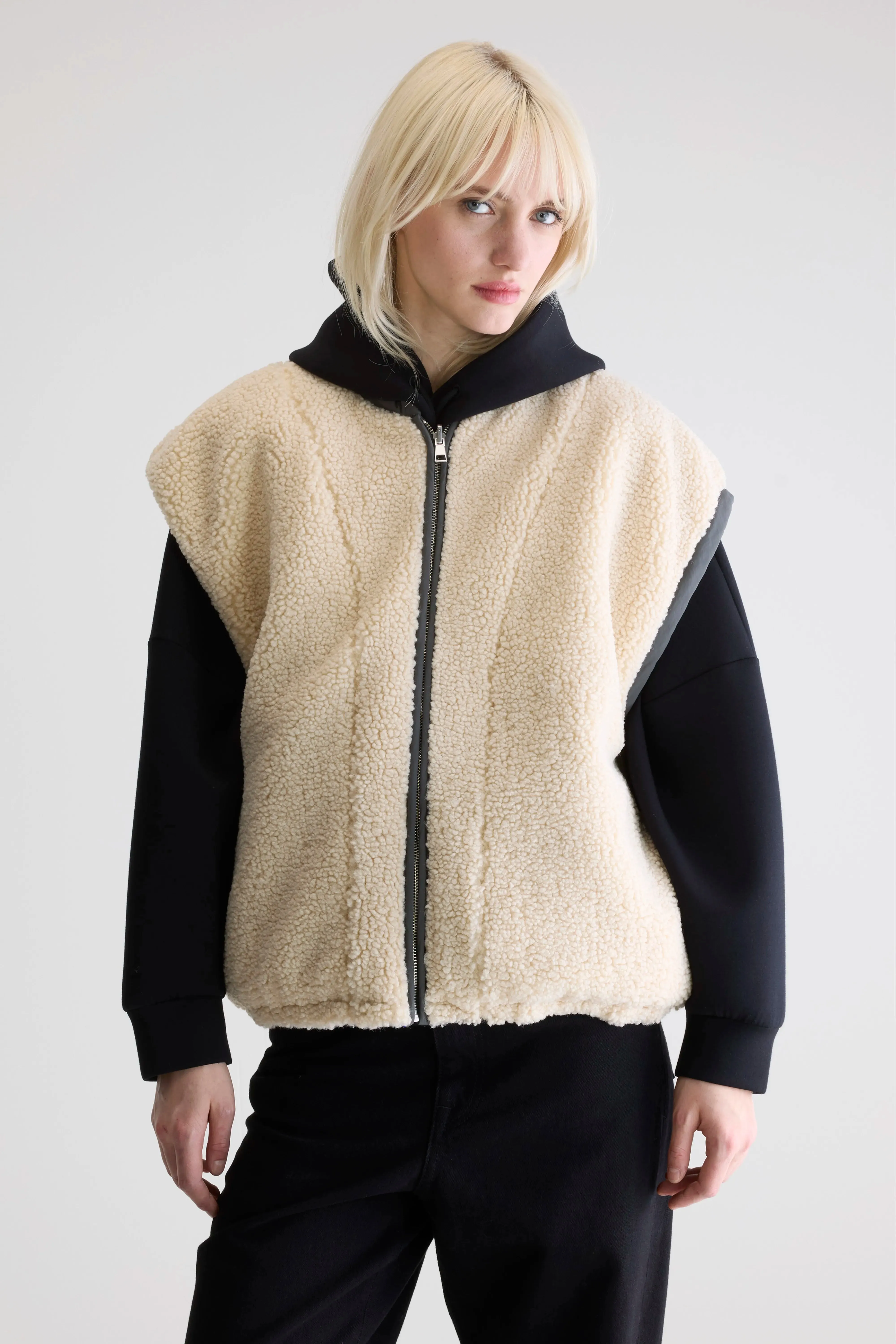 Rugged Flex Jano sleeveless jacket (252 / W / CREAM)