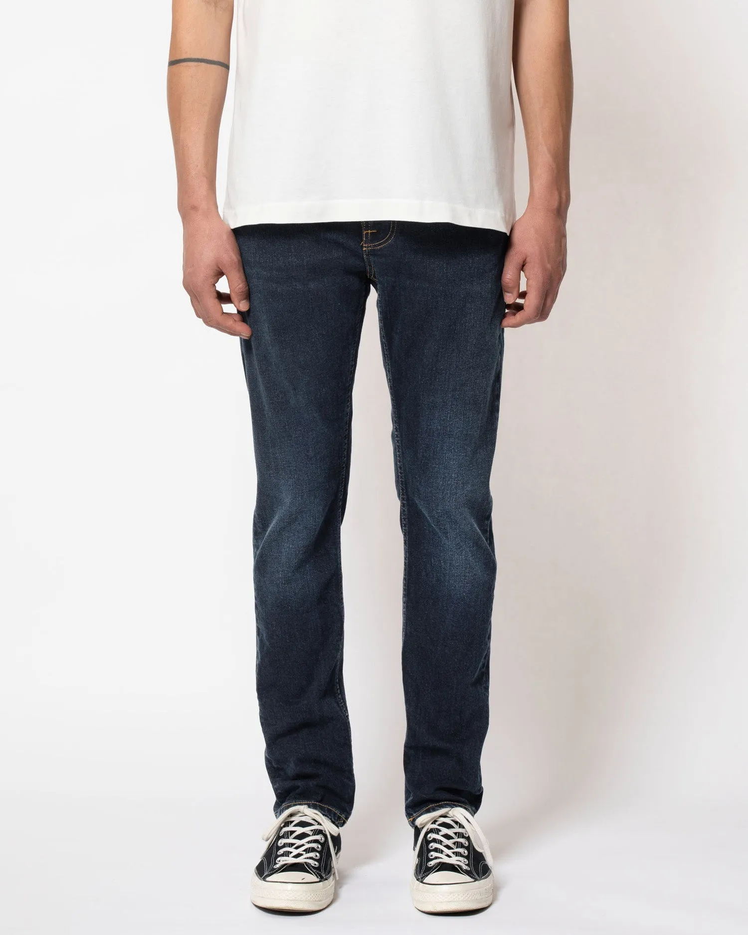 Nudie Lean Dean Slim Tapered Mens Jeans - New Ink | Nudie Jeans Jeans | JEANSTORE
