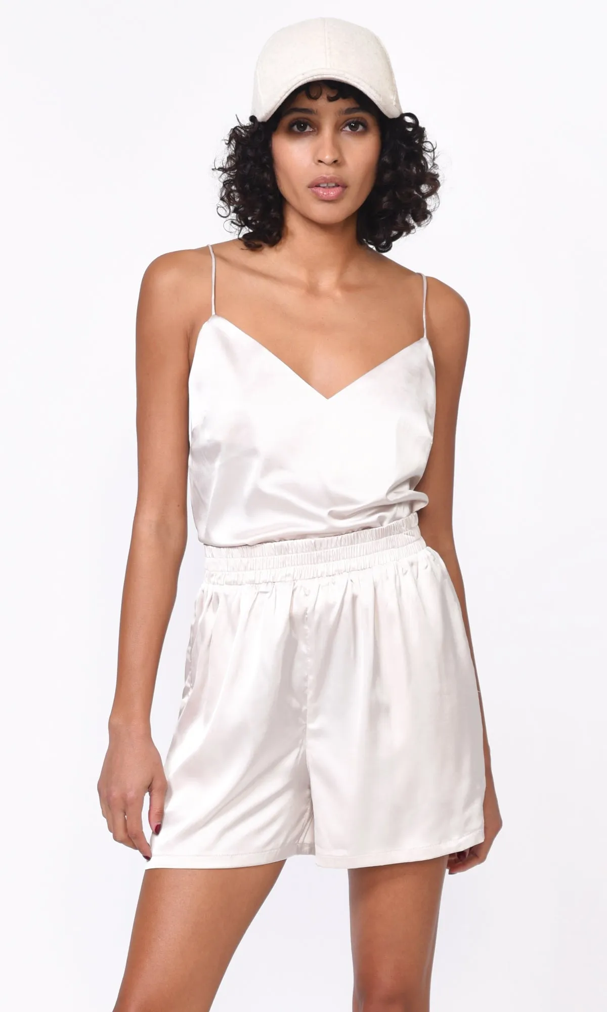 Rumer Elastic Waist Shorts quick dry