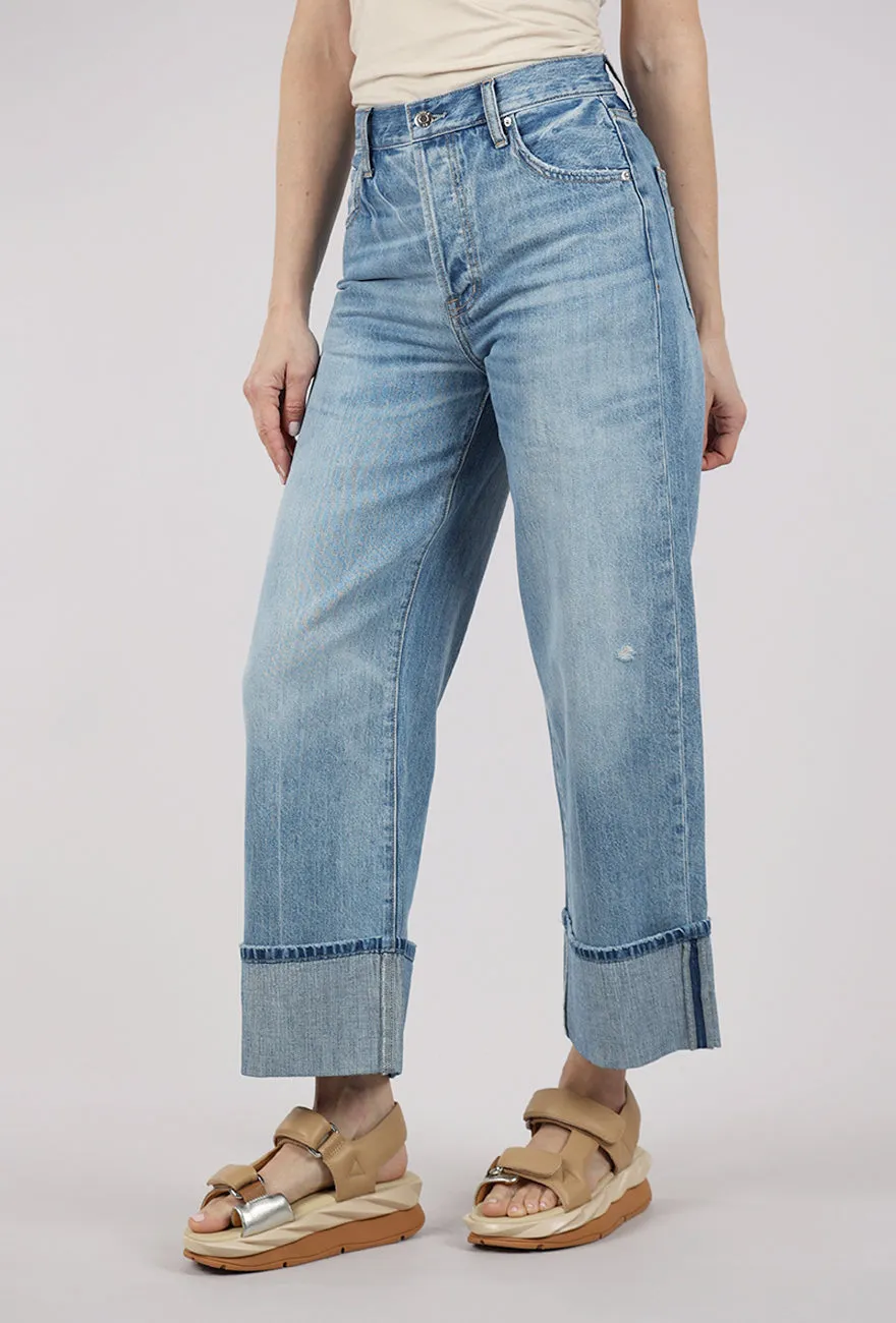 Ryder High Rise Cuffed, Abroad Vintage Office Style
