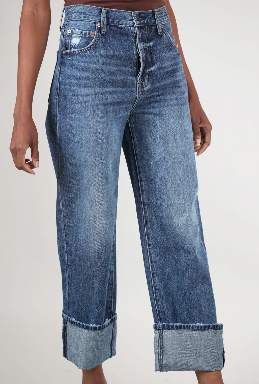 Ryder High-Rise Cuffed, Fulton Durable Fabric