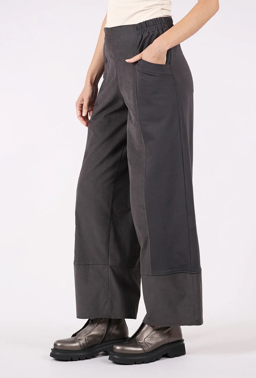 Sable Cord/Jersey Pant, Mink Daily Fit