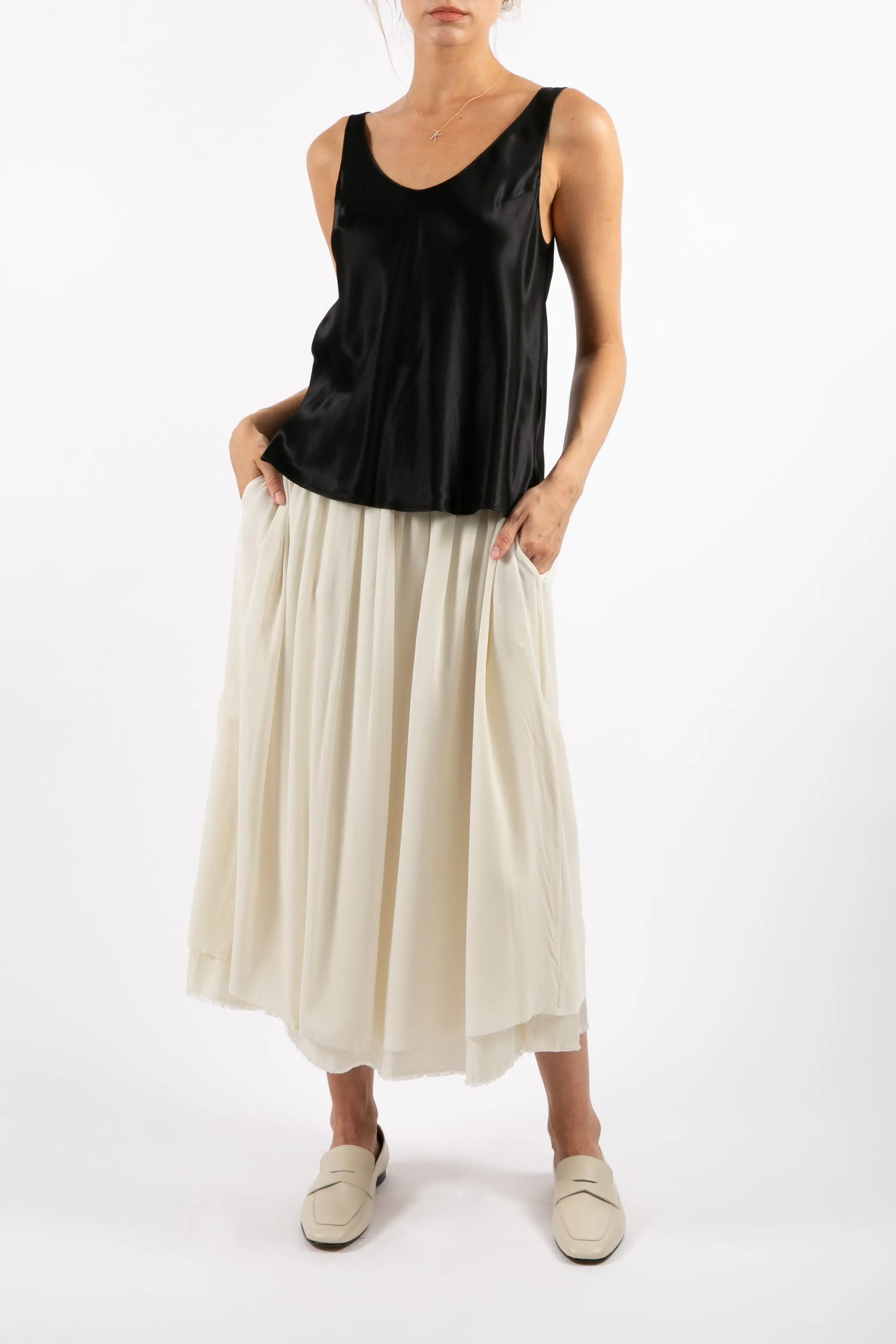 Satin Black Tank Light Layers
