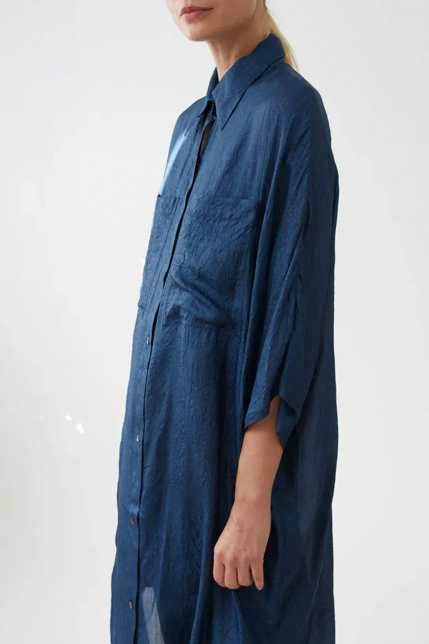Scalloped Edge Amada Tussar SS Dress