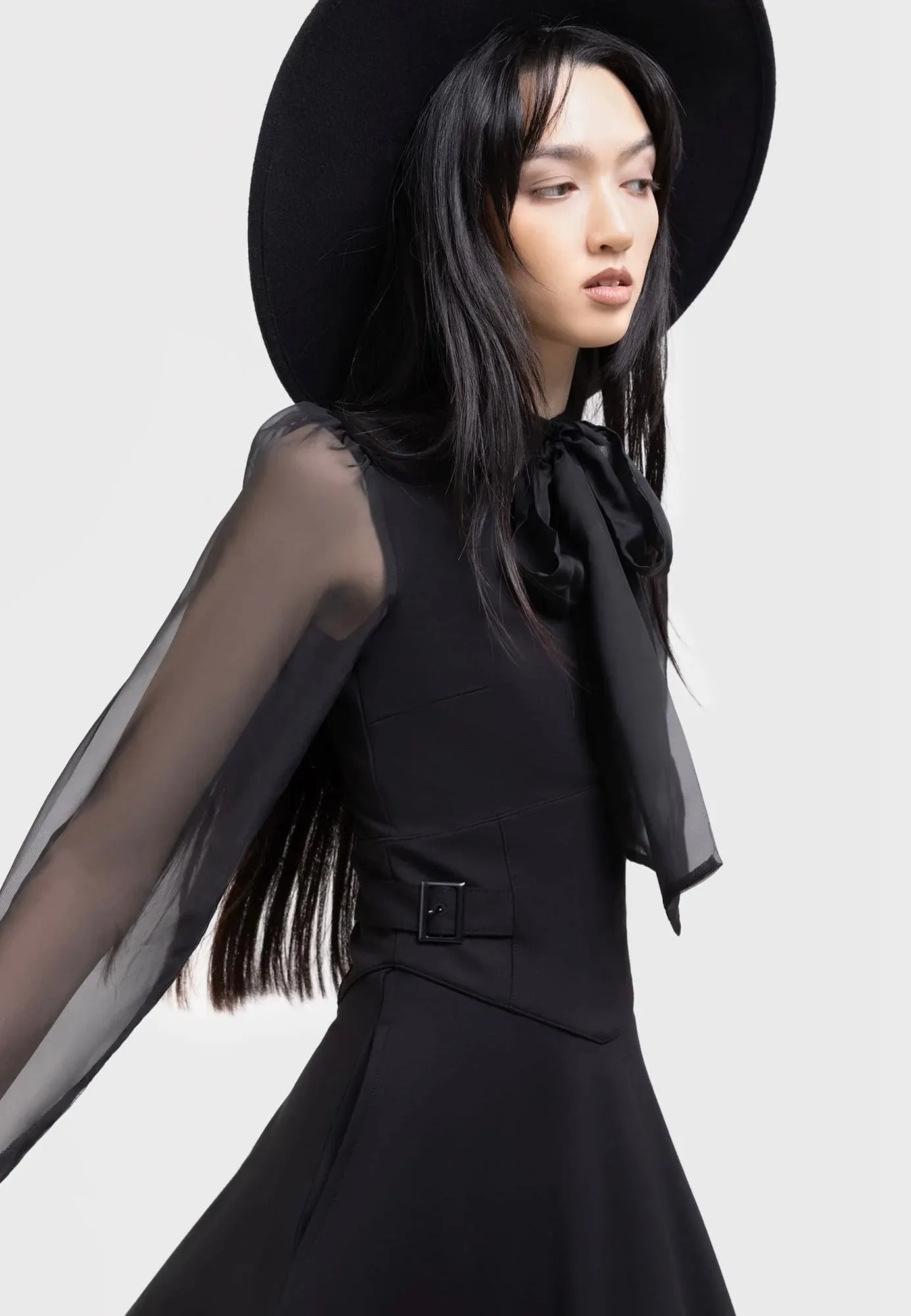 Seafoam Green Killstar x Kihilist - Somber Shadow Black - Dress