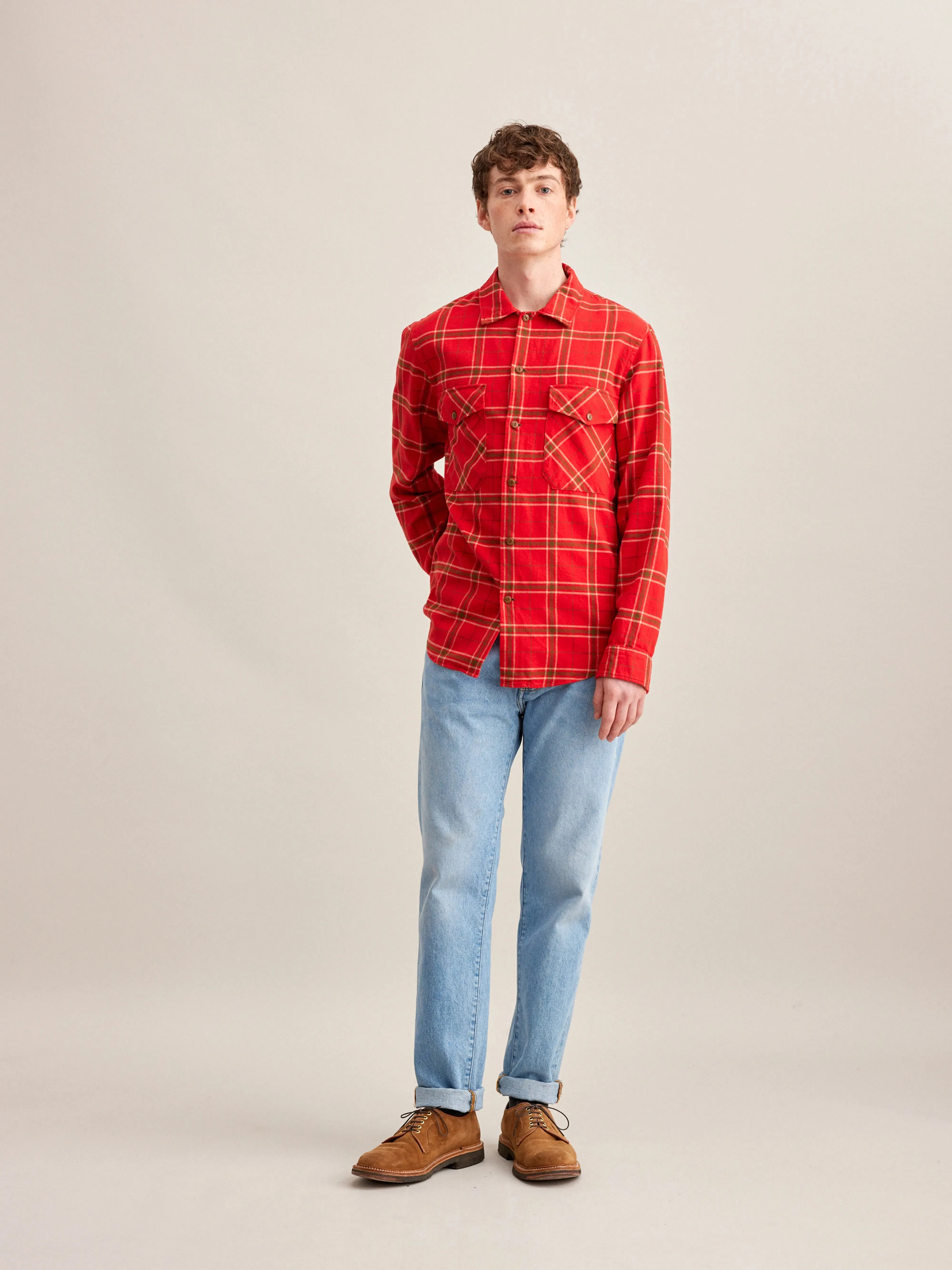 Seamless Style Francis Shirt (232 / M / CHECK H)