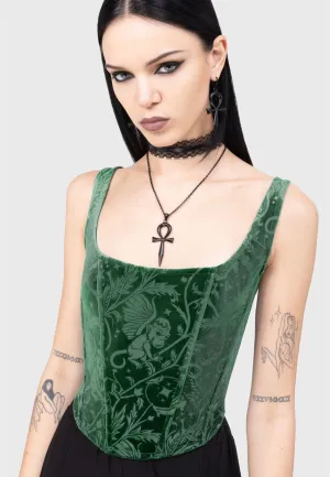 Killstar x Wizard Of OZ - Emerald Envy Green - Corset underground