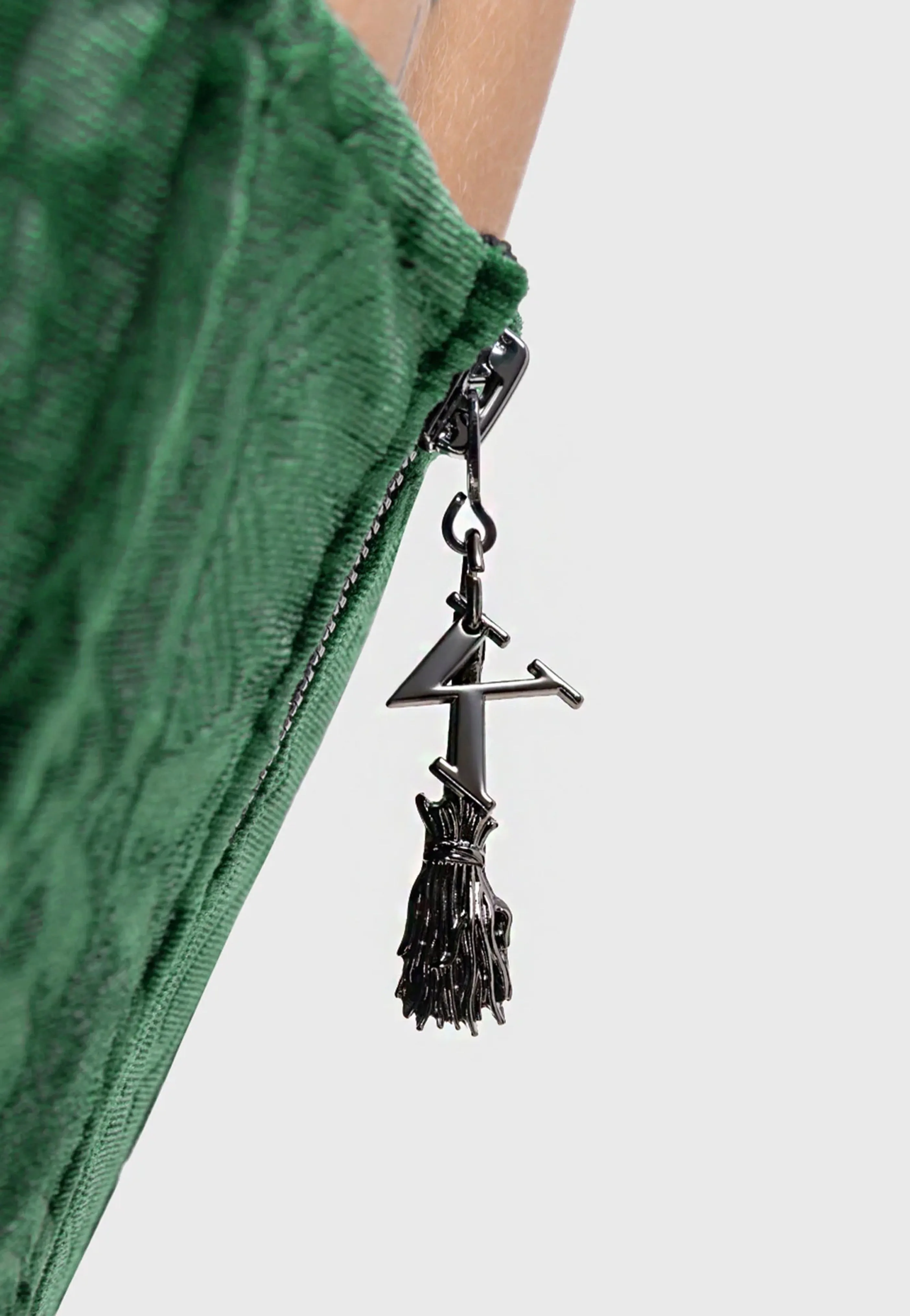 Secure locking Killstar x Wizard Of OZ - Emerald Envy Green - Corset