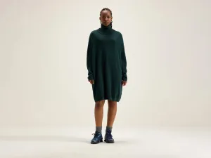 Sens knit dress (242 / W / BOTTLE) Earth-Tone