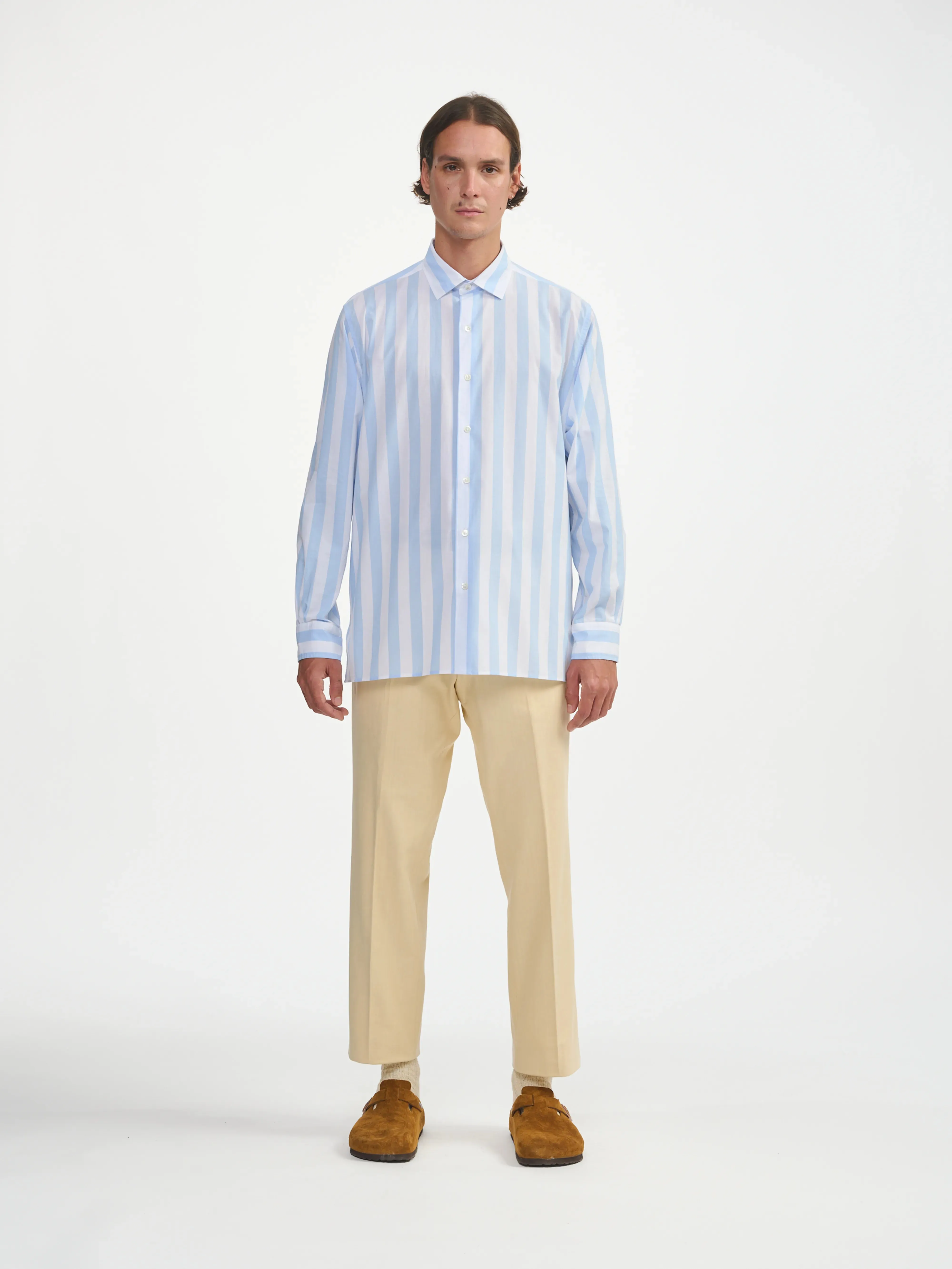 Sharp Accent folly shirt (241 / M / STRIPE A)