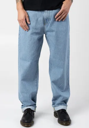 Carhartt WIP - Aaron Stone Bleached Blue - Jeans Loose Outdoor Adventure Work Meeting